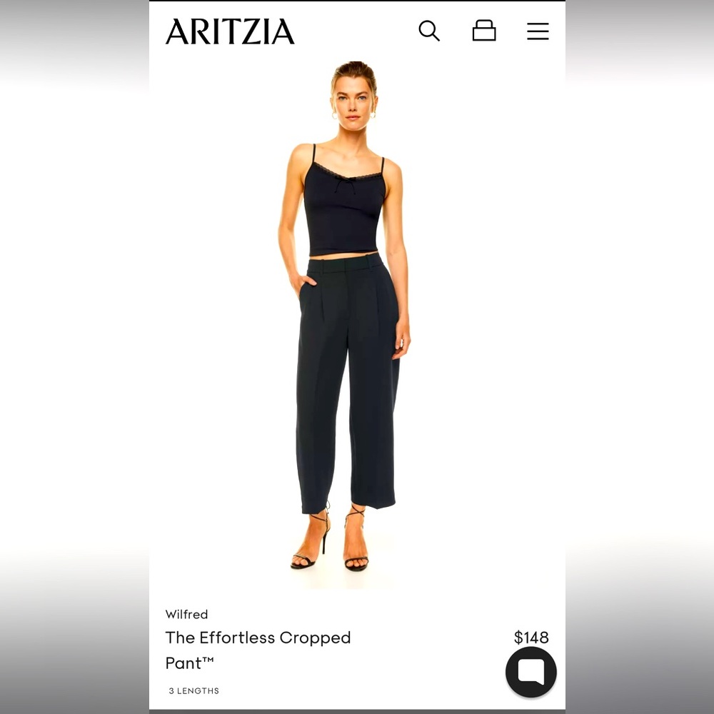 Effortless Cropped Pant